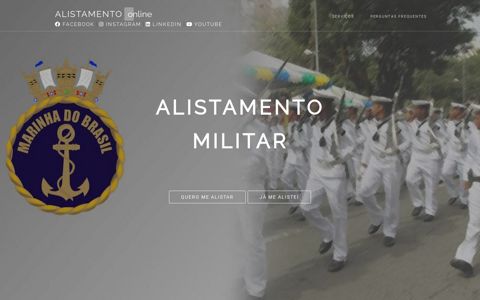 ALISTAMENTO MILITAR ONLINE | Diretoria de Serviço Militar
