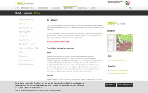 GEOviewer - GEOportal.NRW