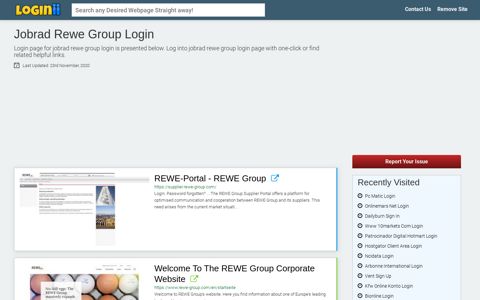 Jobrad Rewe Group Login - Loginii.com
