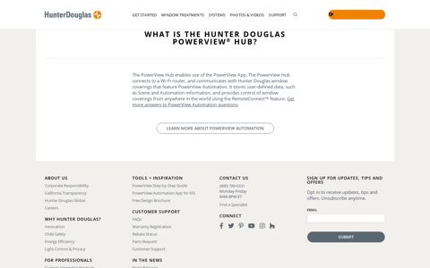 What is a PowerView Hub? | Hunter Douglas