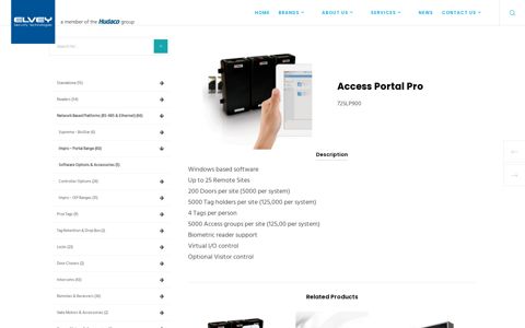 Access Portal Pro | - Elvey Security Technologies