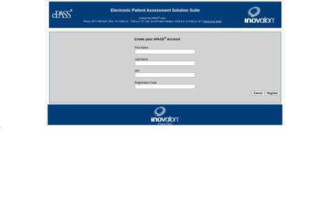 Register - Inovalon - ePASS