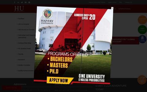 HU Mail - Hajvery University (HU)