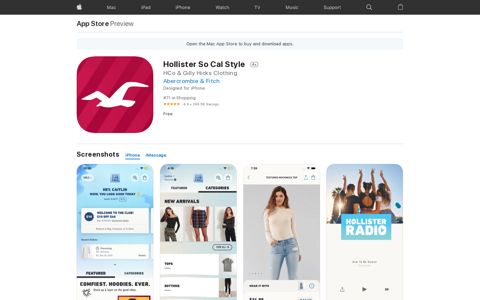 ‎Hollister So Cal Style on the App Store