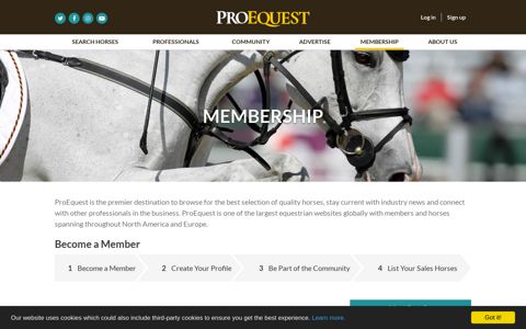 Membership | ProEquest