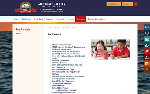 For Parents / Home - Monroe County School District
