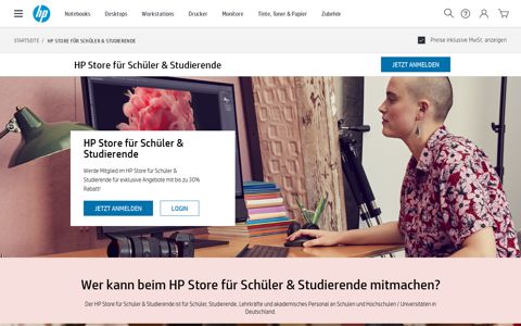 HP Store für Schüler & Studierende - HP Store Deutschland