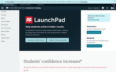 LaunchPad | Macmillan Learning for Instructors