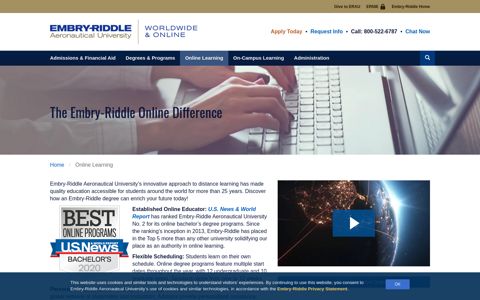 Online Learning | Embry-Riddle Aeronautical University ...