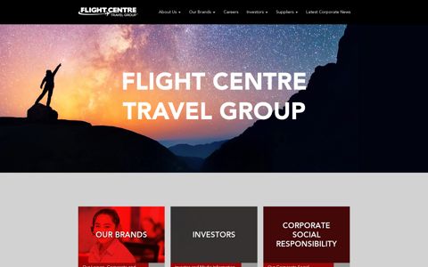 Flight Centre Travel Group: Homepage