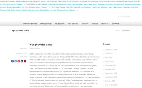 wps provider portal - Mike's Auto Spa