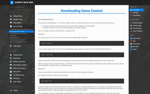 Downloading Game Content - Garry's Mod Wiki