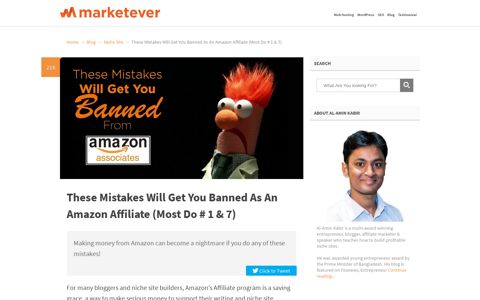 These Mistakes Will Get You Banned As An Amazon Affiliate ...