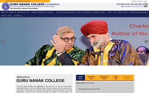 Guru Nanak College: Home