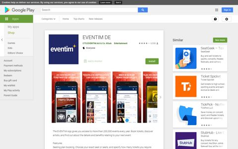 EVENTIM DE - Apps on Google Play