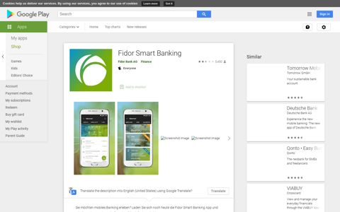 Fidor Smart Banking - Apps on Google Play