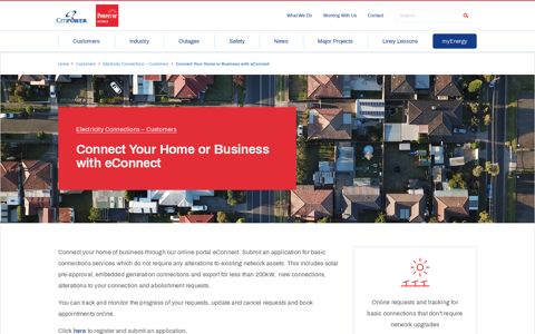 Connect Your Home or Business with eConnect - Powercor