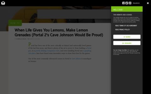 When Life Gives You Lemons, Make Lemon Grenades - Props ...