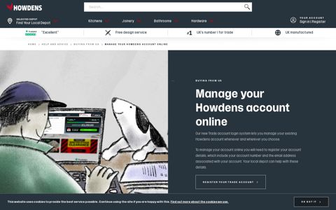 Manage Your Howdens Account Online | Register Now ...