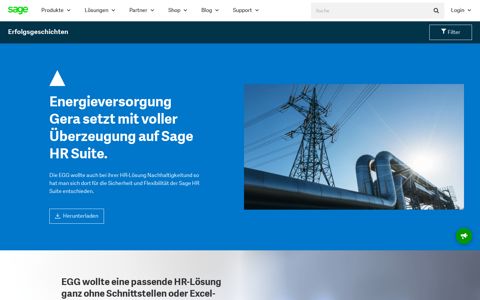 Energieversorgung Gera GmbH | Energieversorgung ... - Sage