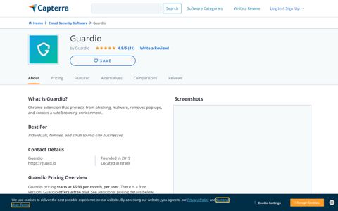 Guardio Reviews and Pricing - 2020 - Capterra
