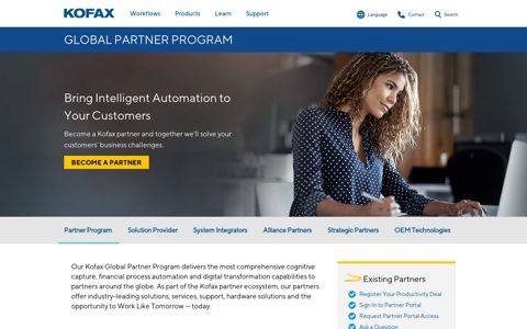 Global Partner Program | Kofax