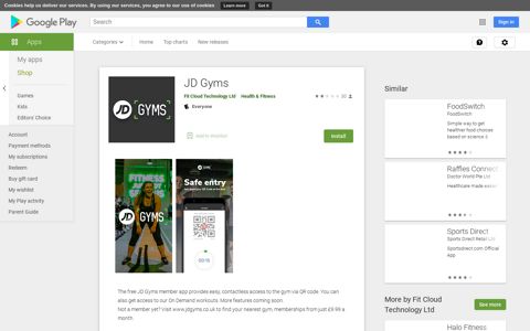 JD Gyms - Apps on Google Play