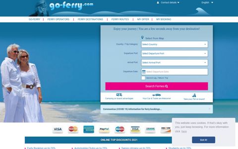 go-Ferry | Ferry Tickets to enjoy most European Destinations