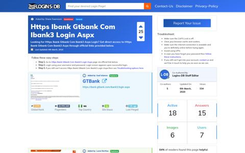 Https Ibank Gtbank Com Ibank3 Login Aspx - Logins-DB