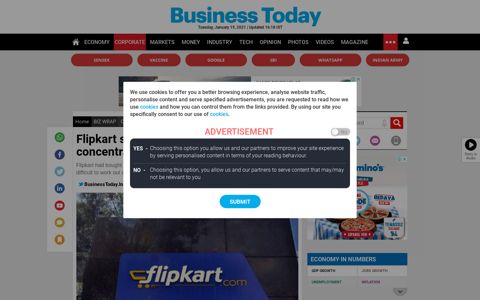 Flipkart shuts down Jabong; to concentrate on Myntra