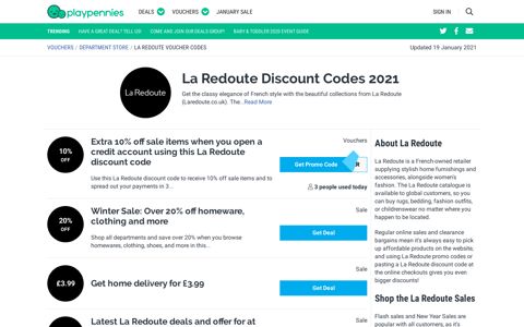 La Redoute Discount Codes & Voucher Codes | 30% Off In ...