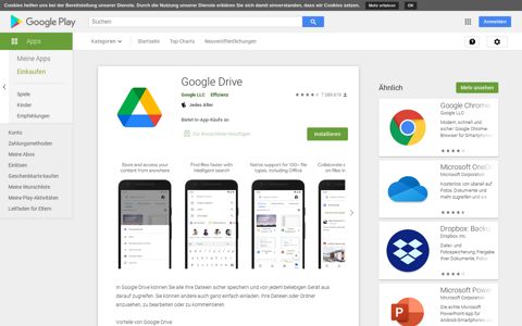 Google Drive – Apps bei Google Play