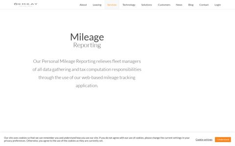 Mileage Reporting | EMKAY Fleet Management