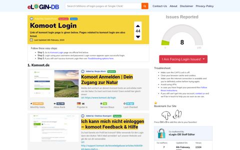 Komoot Login - A database full of login pages from all over the ...