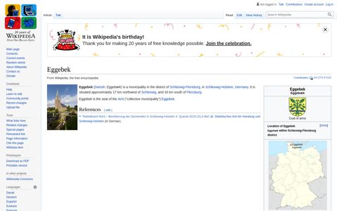 Eggebek - Wikipedia