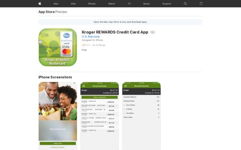 ‎Kroger REWARDS Credit Card App on the App Store