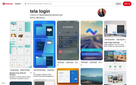 30+ Melhores Ideias de Tela login | aplicativos, interface ...