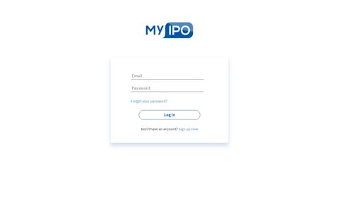 Log In - My IPO