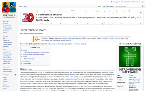 Introversion Software - Wikipedia