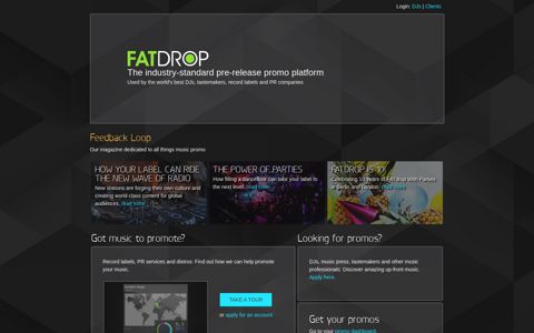 FATdrop - digital music services