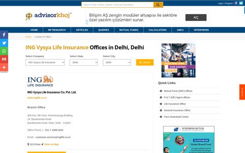 ING Vysya Life Insurance Delhi, Life Insurance Companies in ...