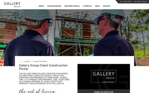 Construction Portal - Gallery Group