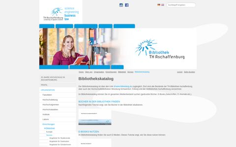 Bibliothekskatalog - Hochschule Aschaffenburg