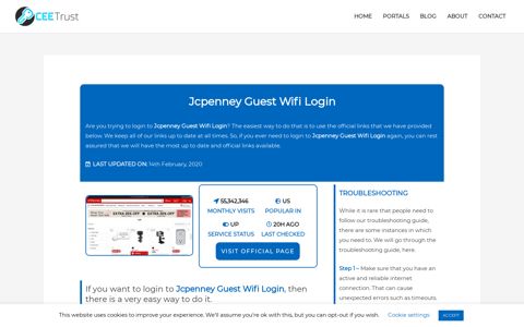 Jcpenney Guest Wifi Login - Find Official Portal - CEE Trust