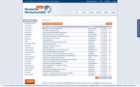 Hirntumor Forum - Deutsche Hirntumorhilfe e.V.