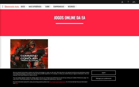 Jogos Online - Site Oficial da EA
