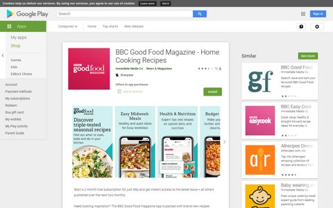BBC Good Food Magazine - Home Cooking Recipes - Apps ...
