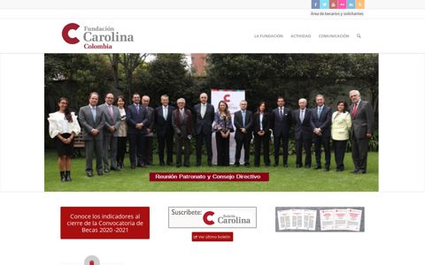 Fundación Carolina Colombia – Página web de la Fundación ...