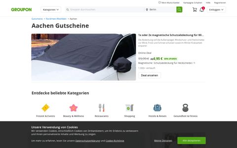 Aachen Angebote - Spare bis zu 70% mit ... - Groupon