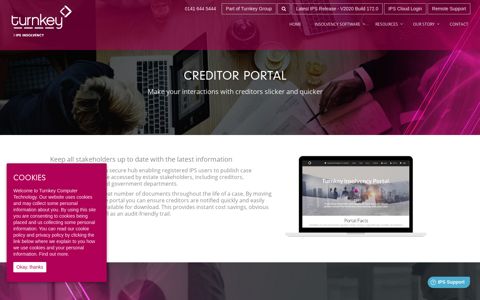 IPS Creditor Portal - Turnkey Group - IPS Insolvency
